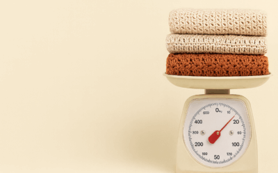 ¿Cómo saber cuánto va a pesar una prenda antes de tejerla?