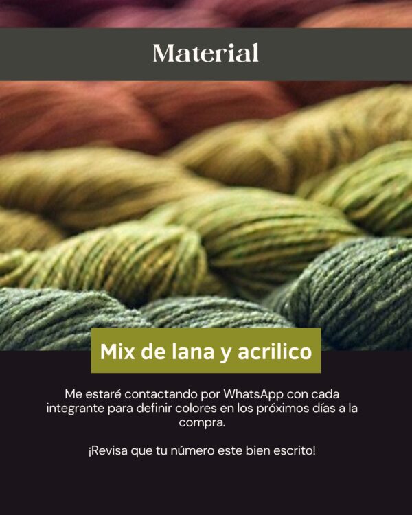 Taller Presencial | Poncho-sweater - Imagen 4